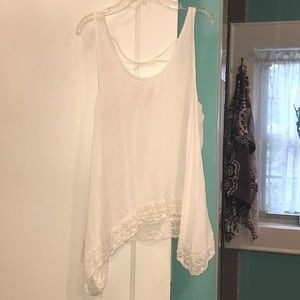 Whit Lacey tank top